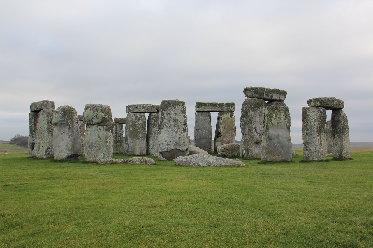 united kingdom the boulder group archaeological site free photo