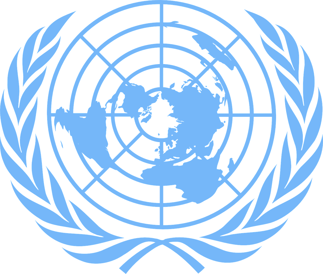 united nations emblem logo free photo