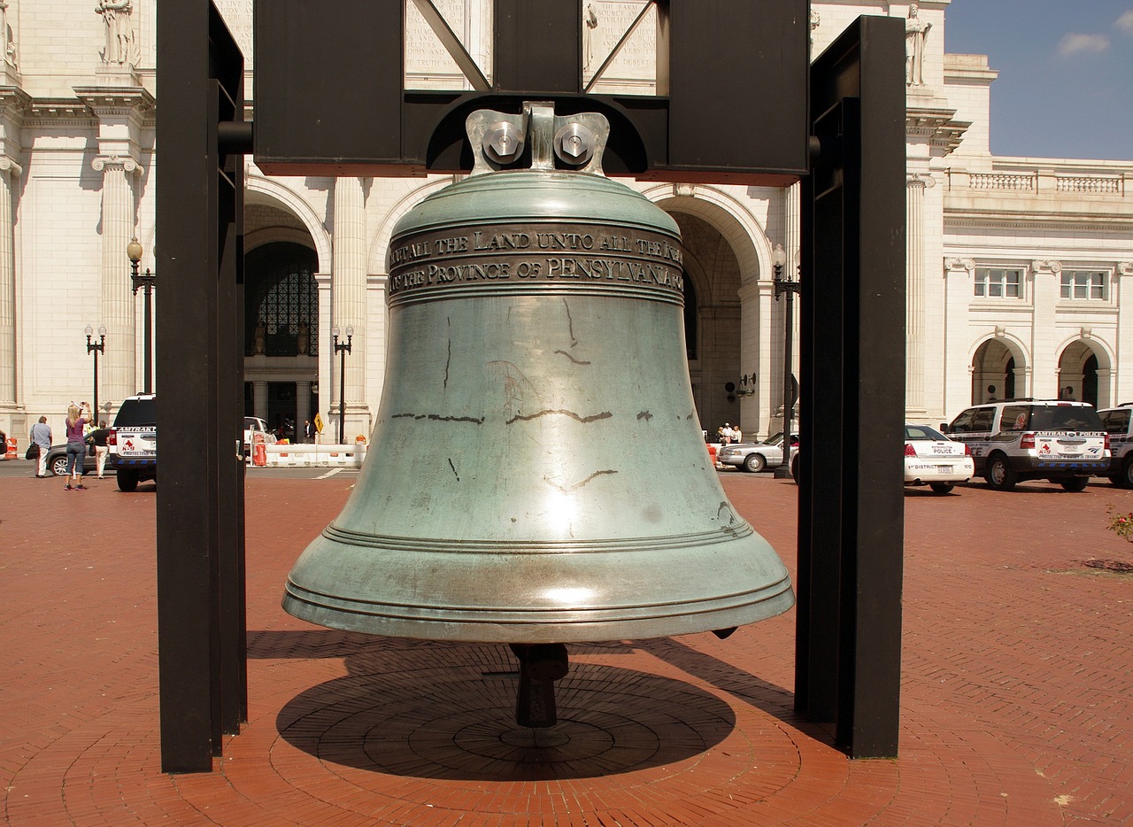 united states washington bell free photo