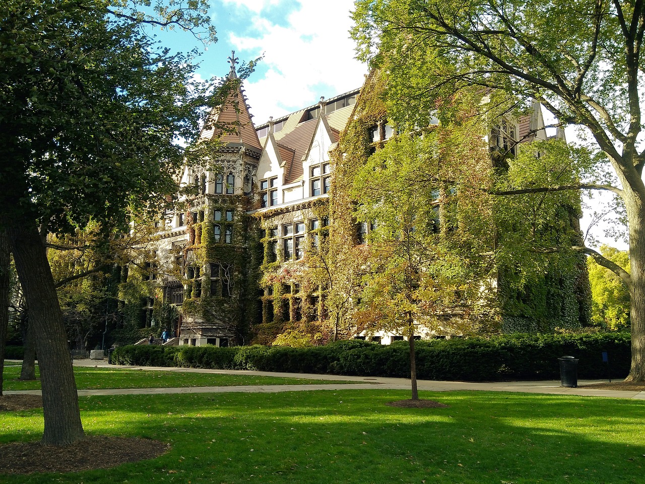 university of chicago  university  architecture free photo