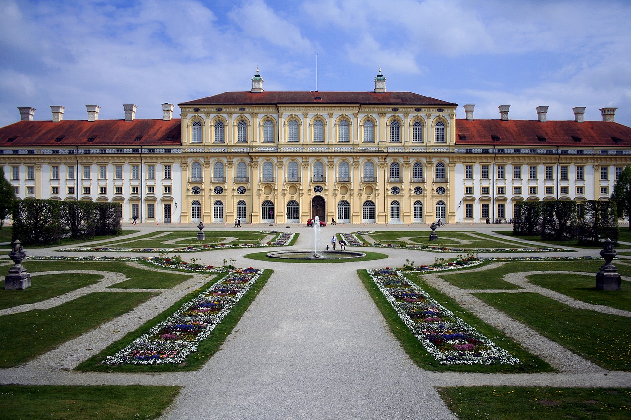 unterschleissheim germany castle garden architecture free photo