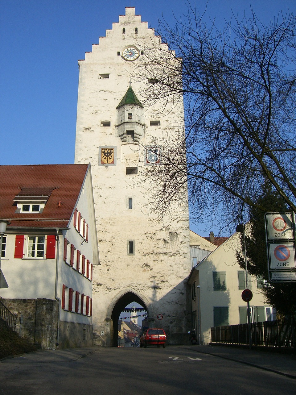 upper gate ravensburg downtown free photo