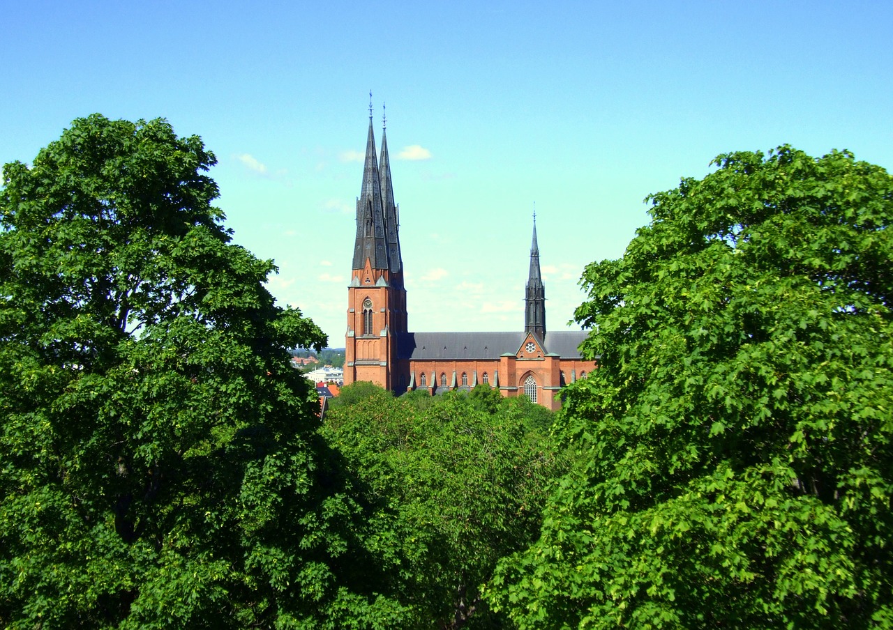 uppsala sweden cathedral free photo