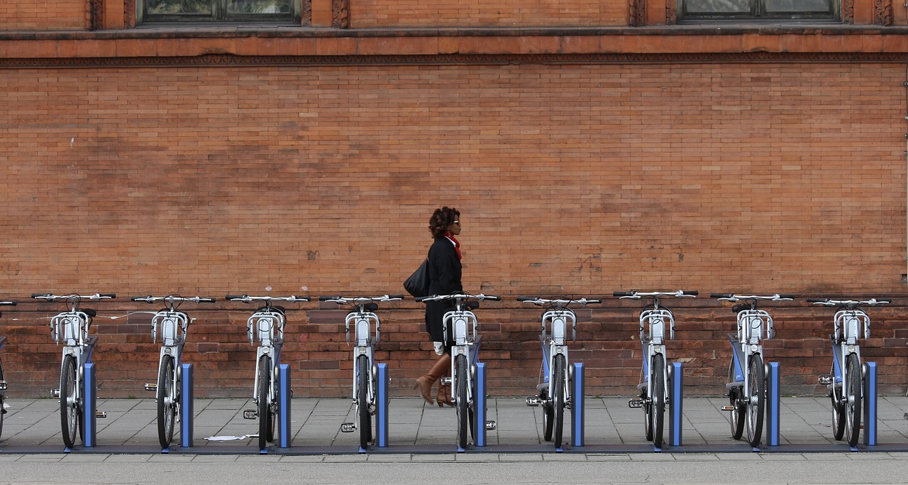 bicycle street minimalism free photo