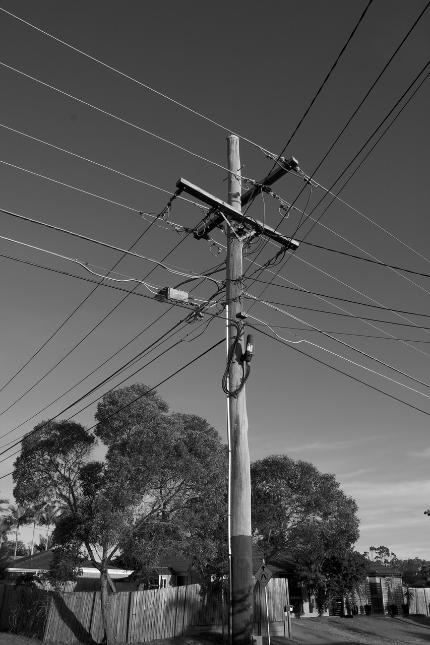 urban power infrastructure free photo