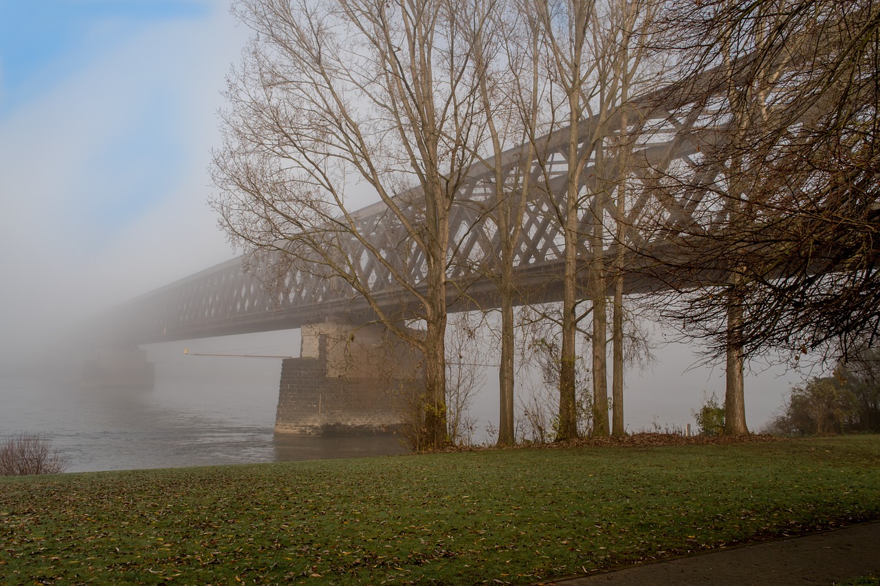 urmitz bridge fog free photo