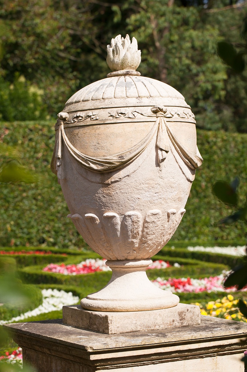 urn stone old cemetery free photo