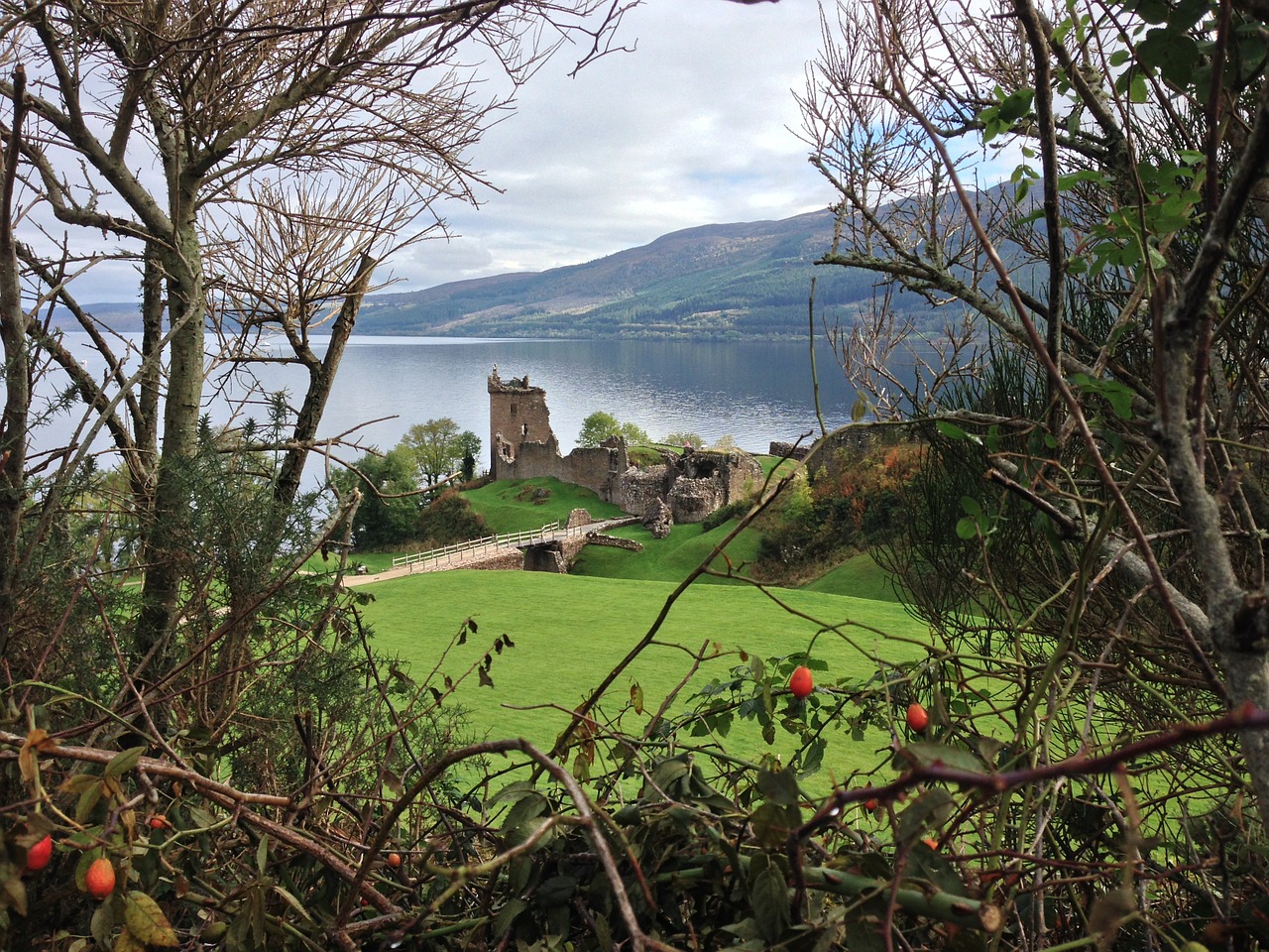 urquart castle loch ness scotland free photo