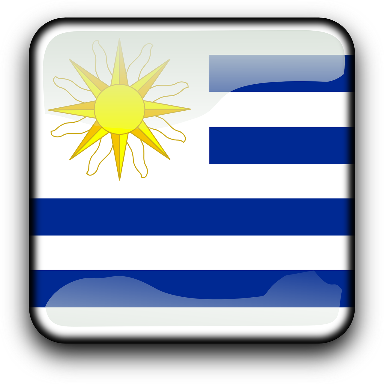 uruguay flag country free photo