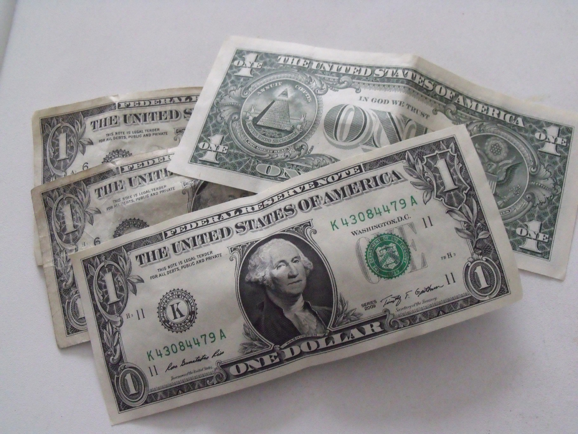 us dollar currency banknotes free photo