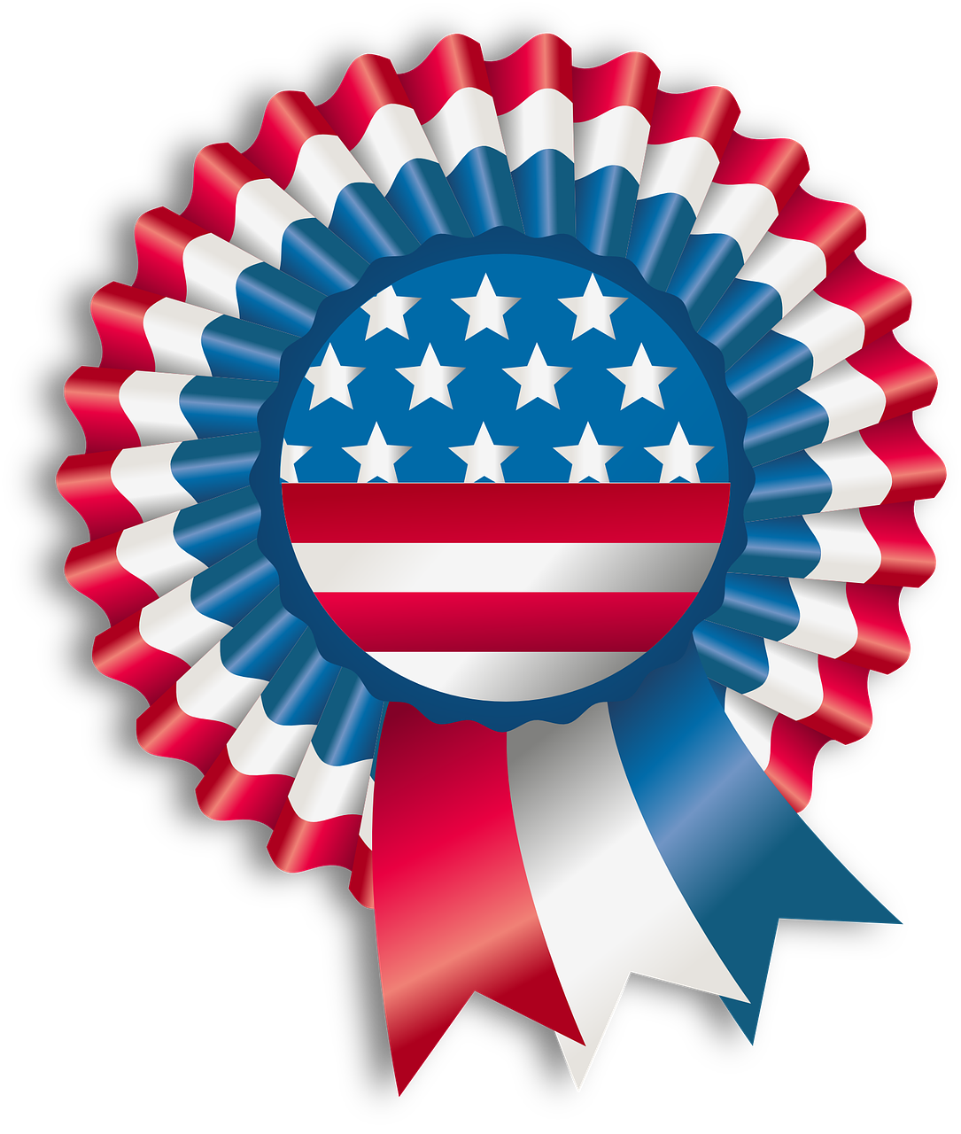 usa america ribbon free photo