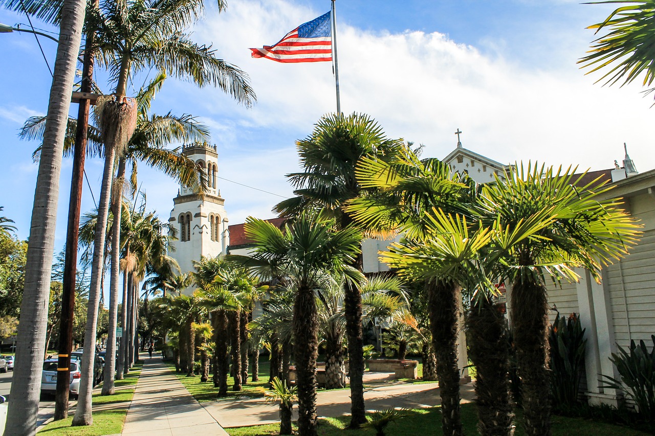 usa santa barbara california free photo