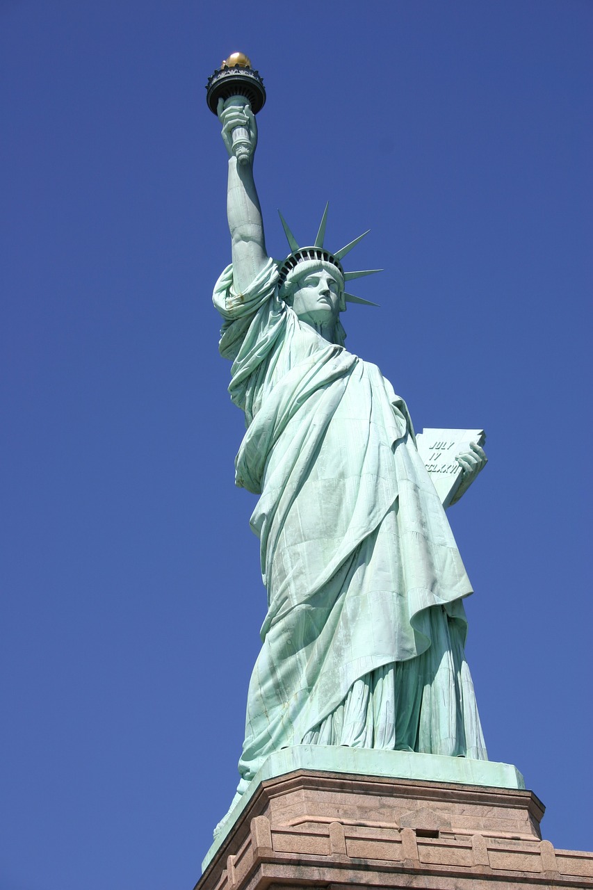 usa new york statue of liberty free photo