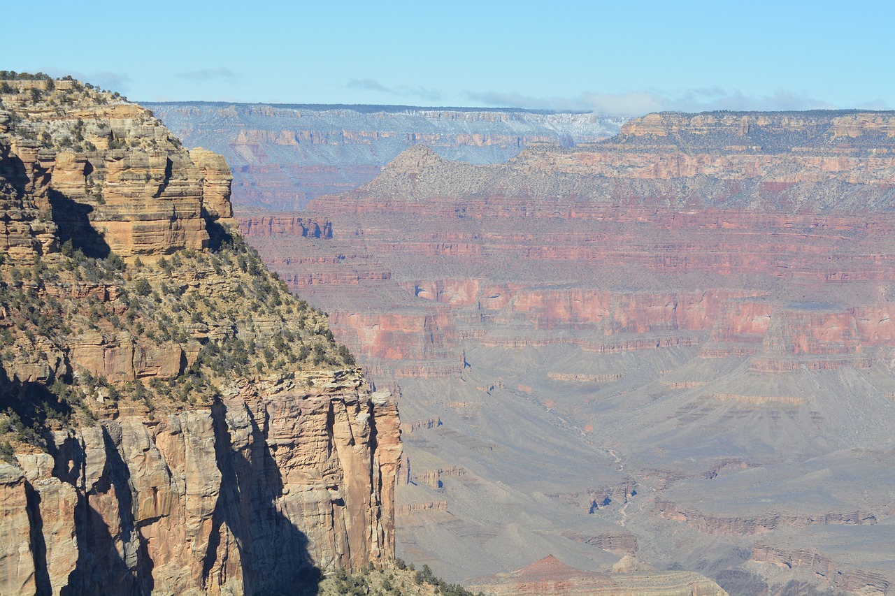 usa grand canyon gorge free photo