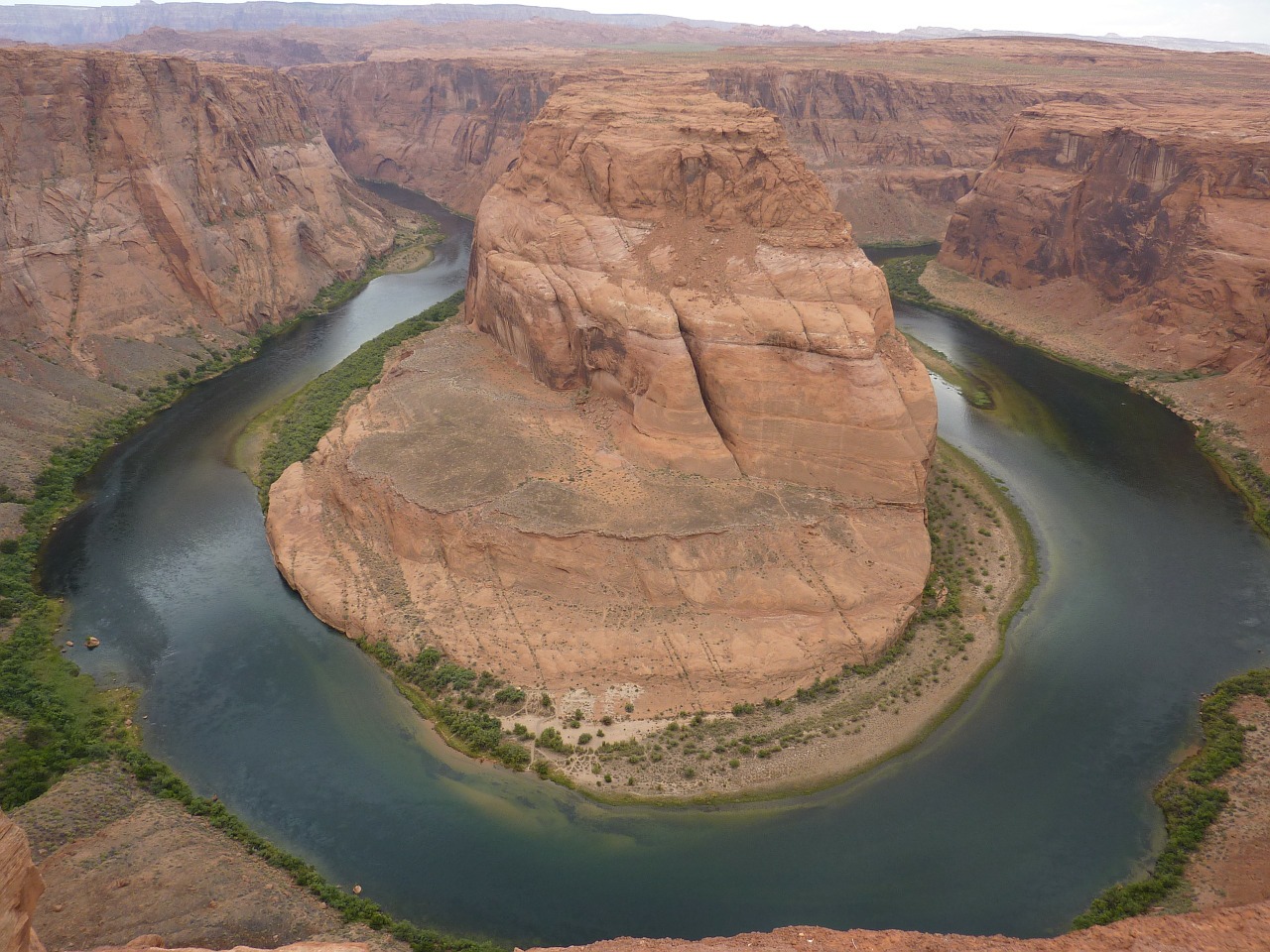 usa horseshoe bend page free photo