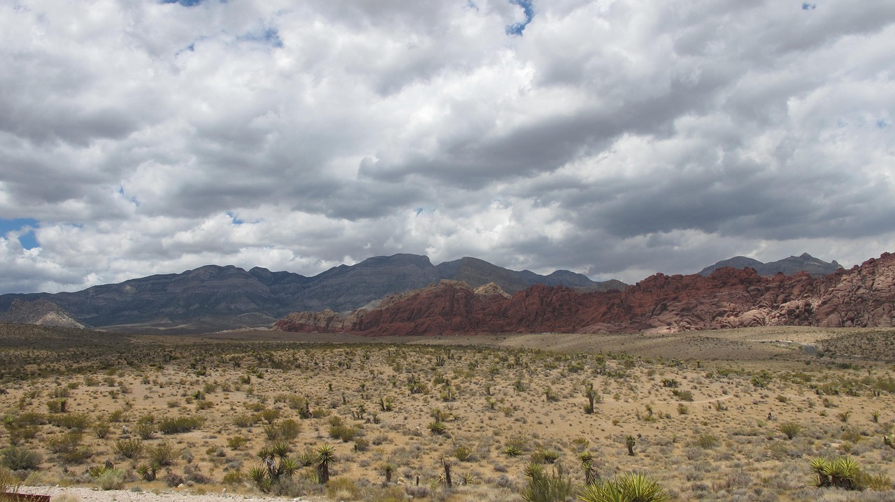 usa desert clouds free photo