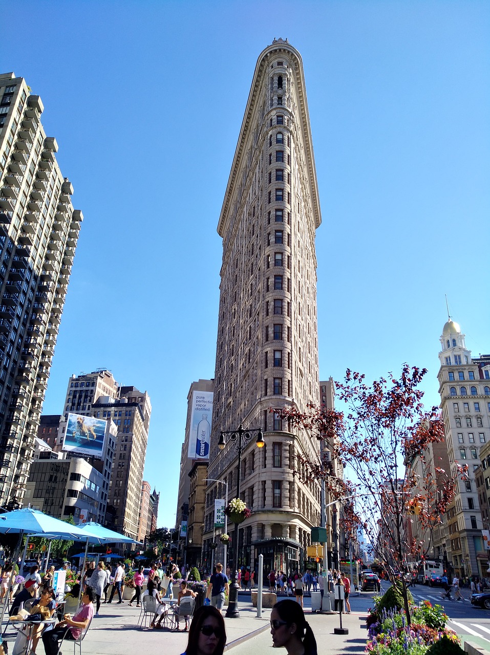 usa new york flatiron building free photo