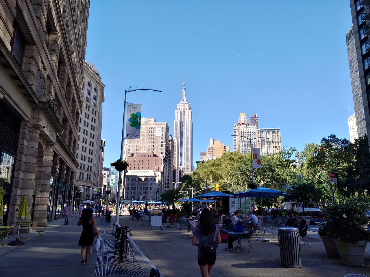 usa new york empire state building free photo