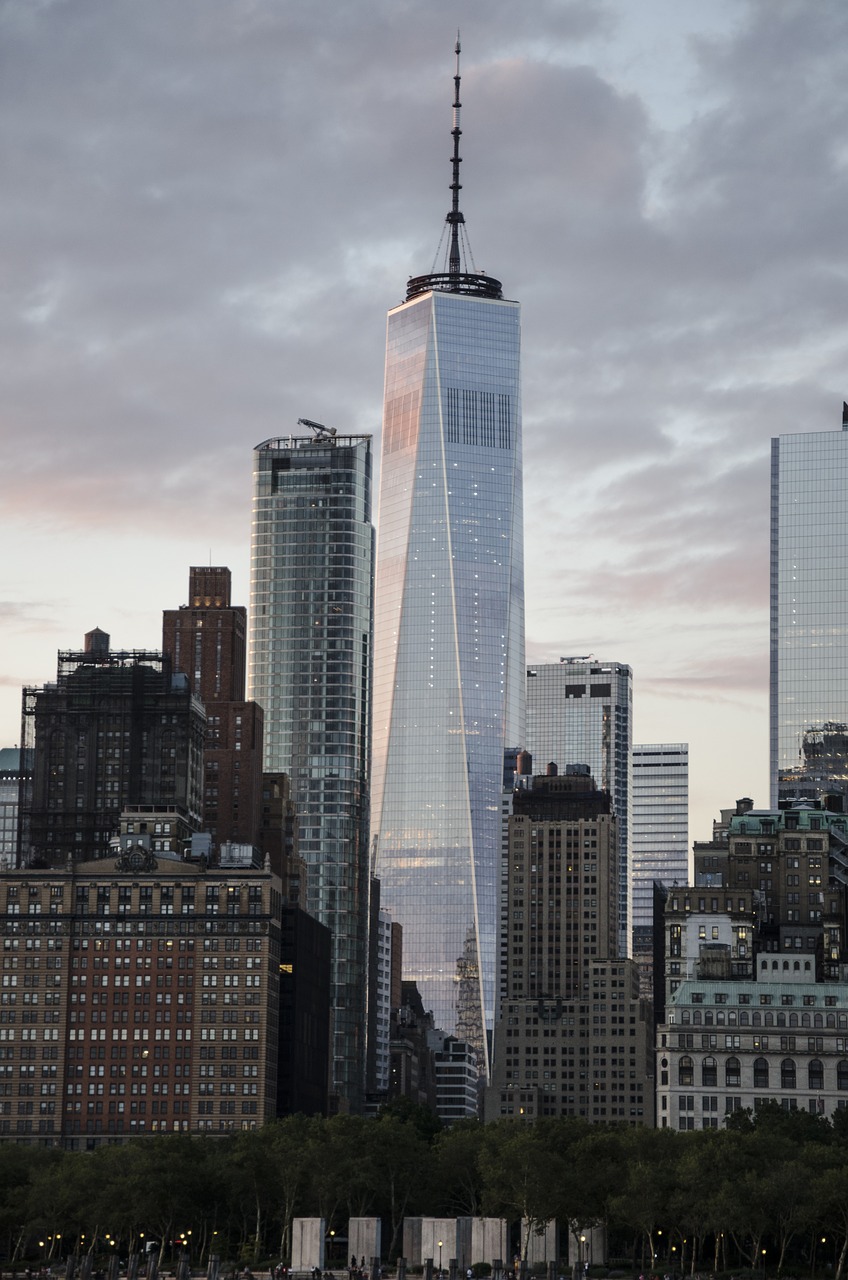 usa new york skyline free photo