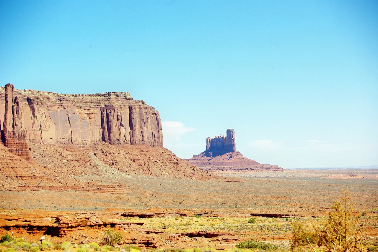 usa monument valley desert free photo