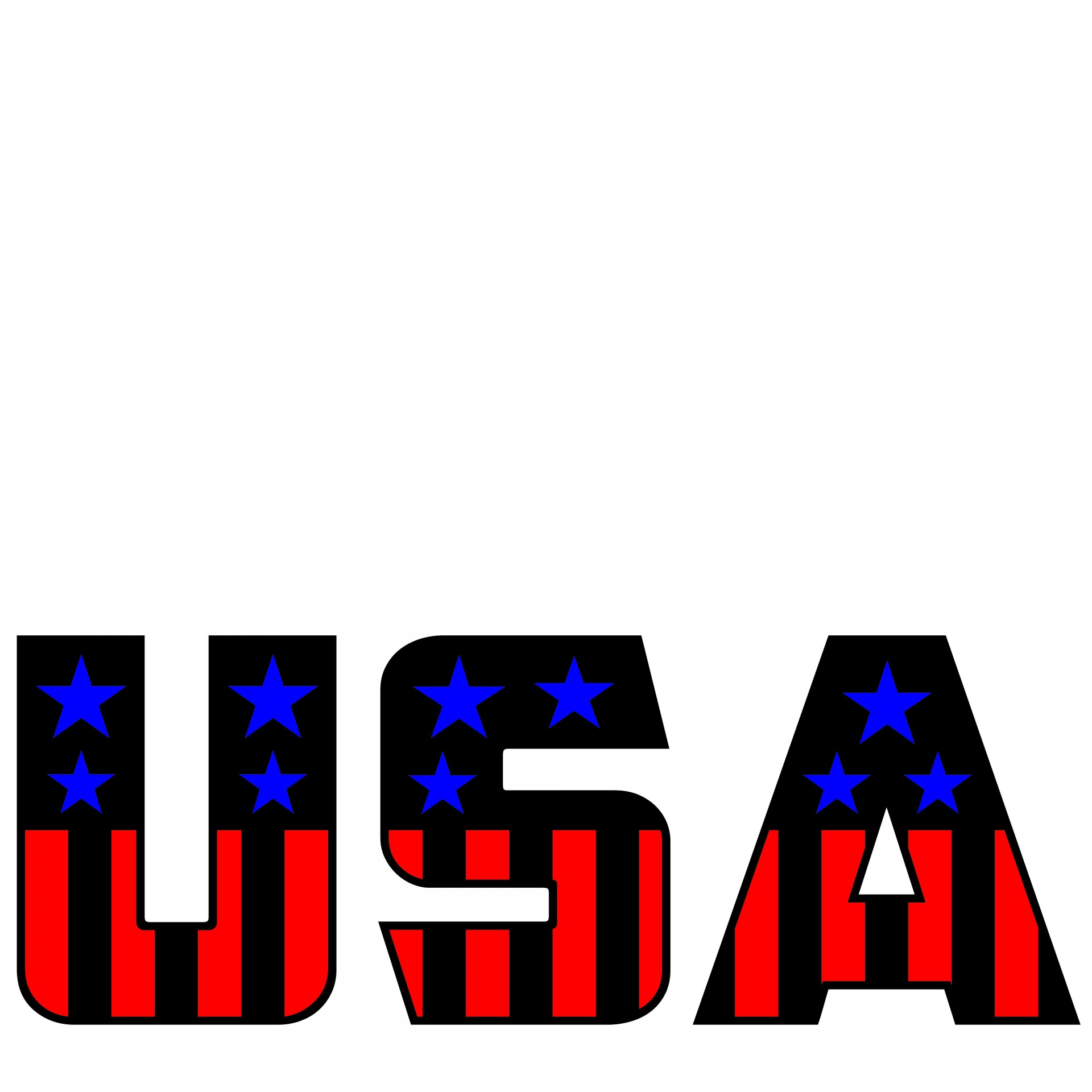 usa text letters free photo