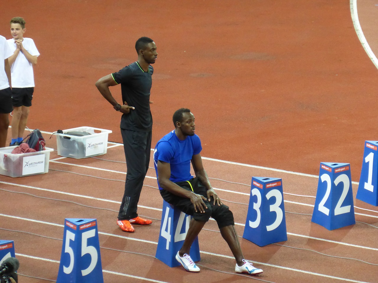 usain bolt 100 m run 100 m free photo