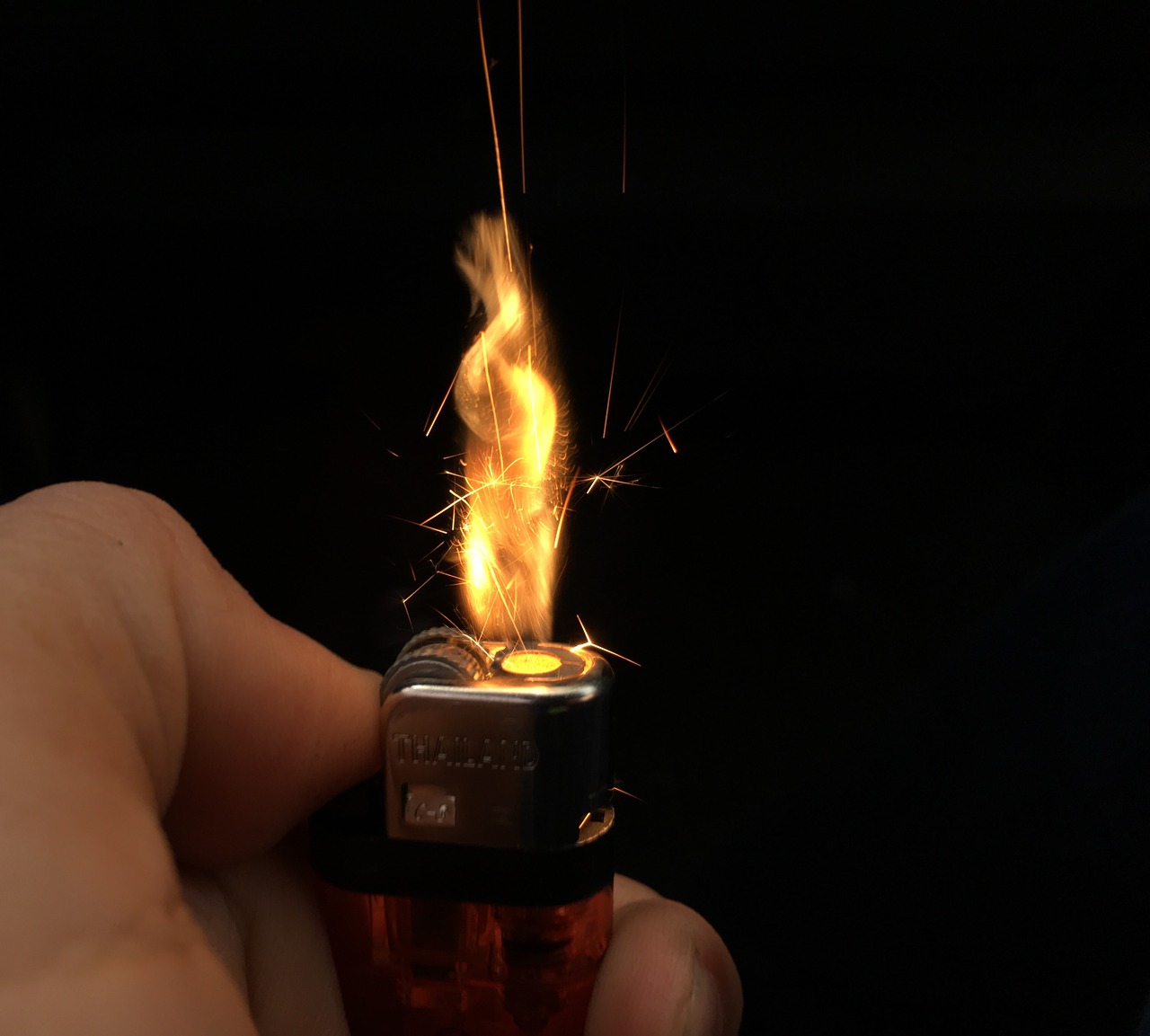 use the lighter fire ignite free photo