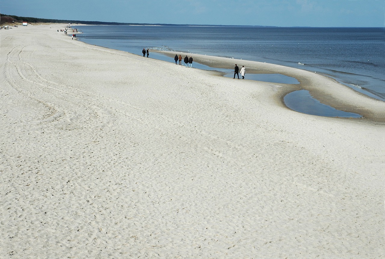 usedom baltic sea beach free photo