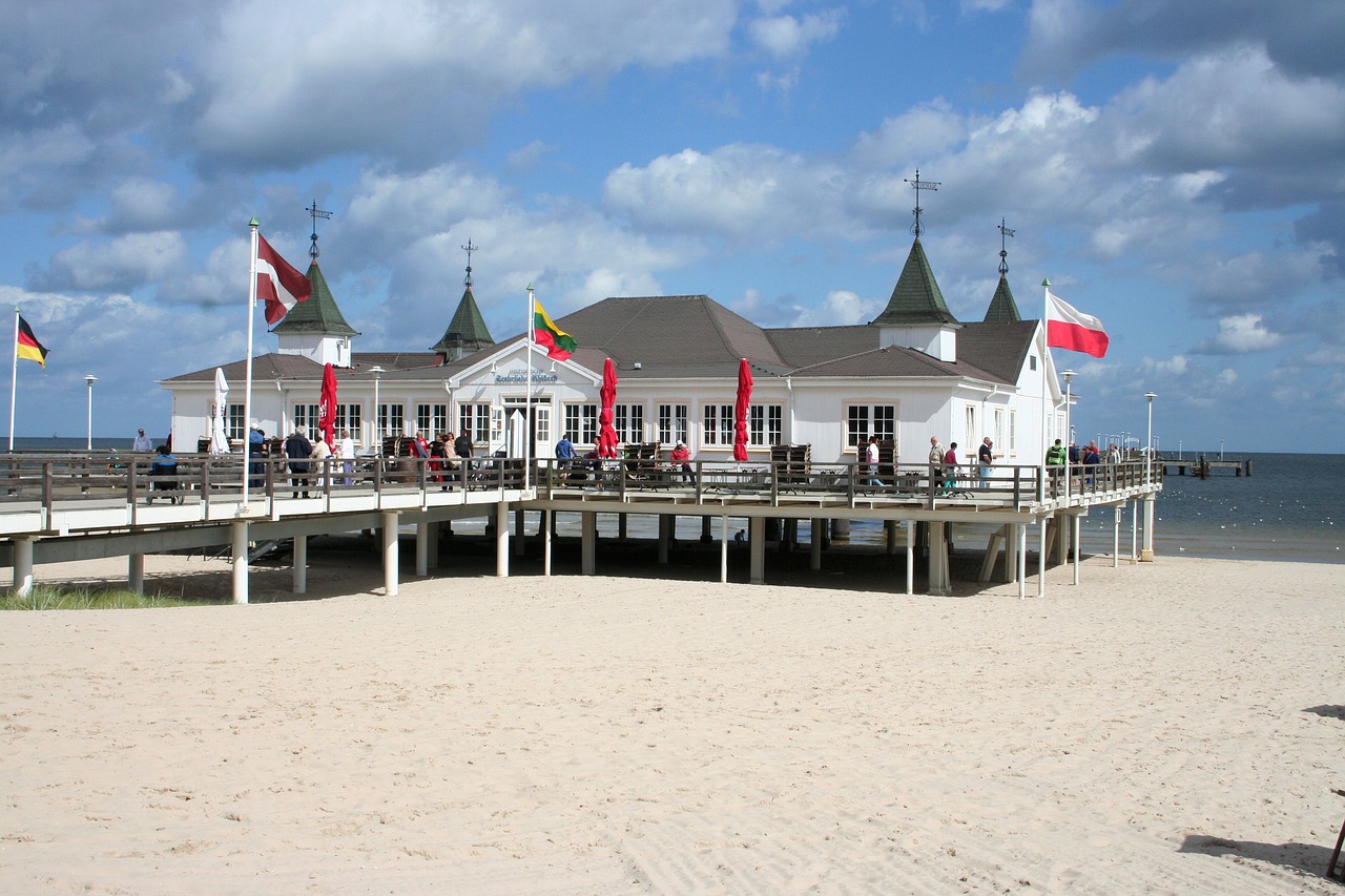 usedom  beach  sea free photo