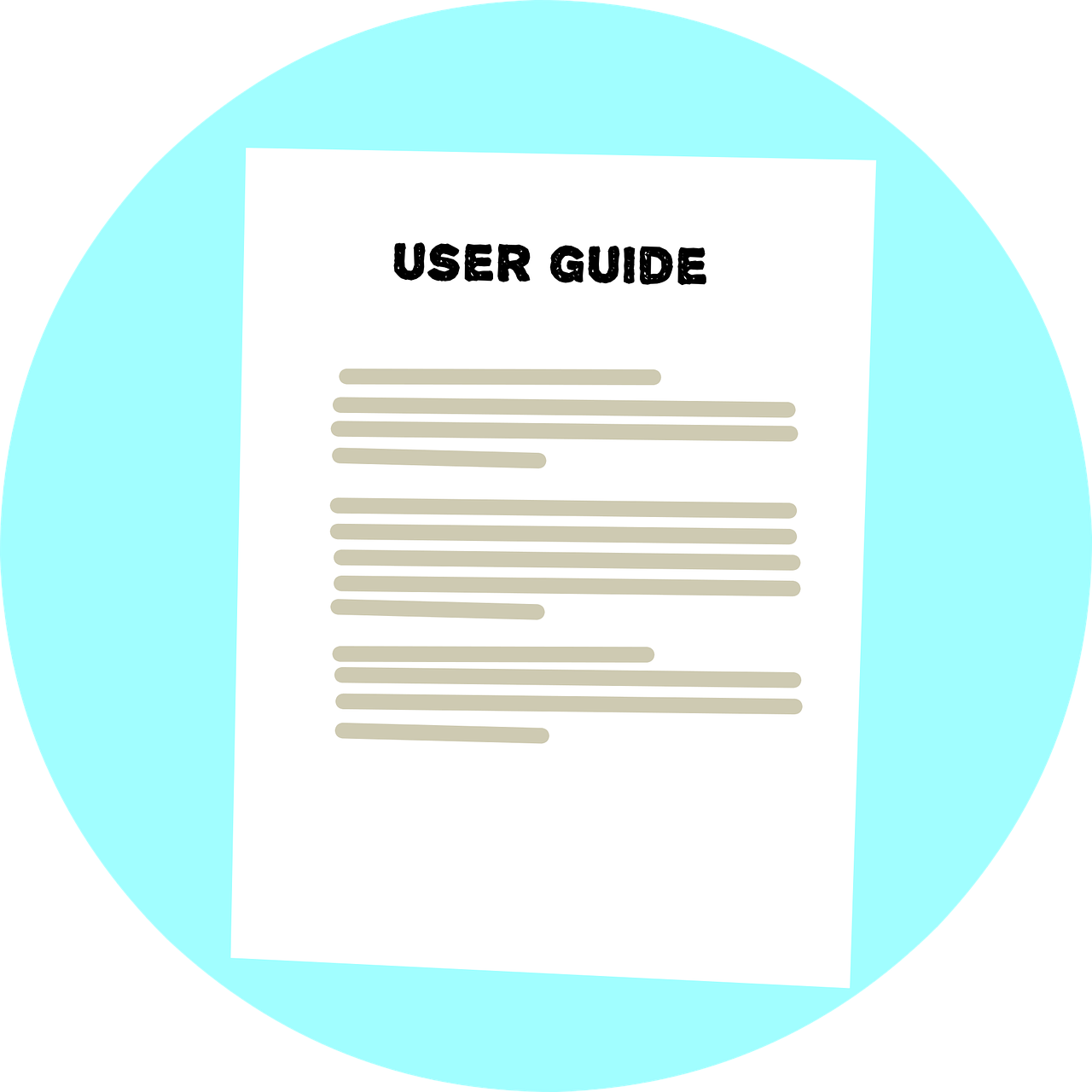 user guide instructions text free photo