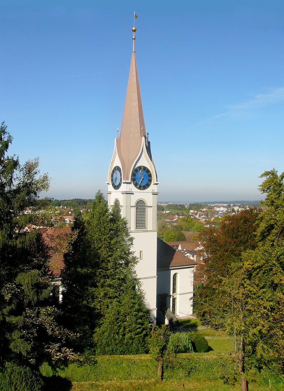 uster switzerland church free photo