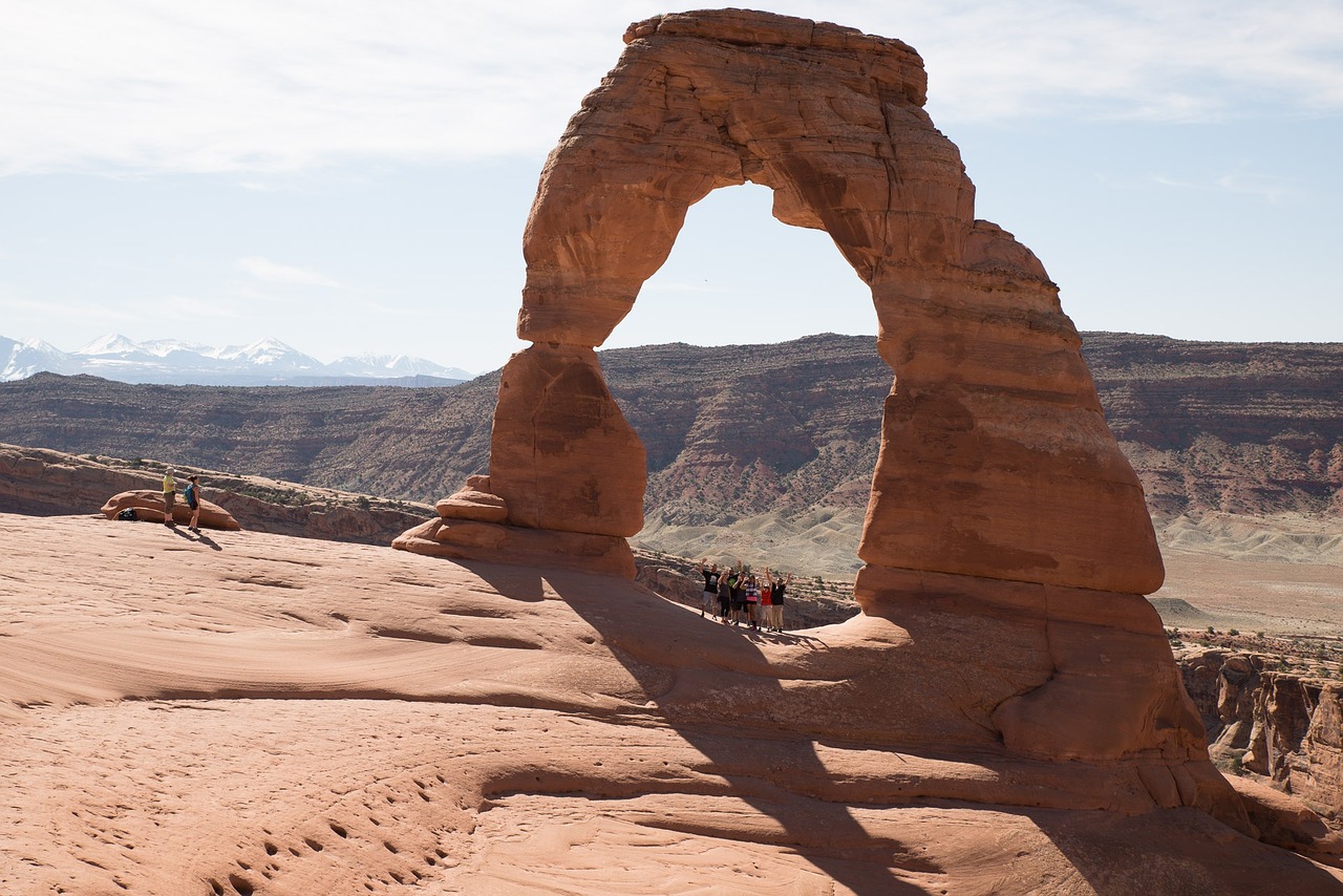 utah arches national park delicate arch free photo