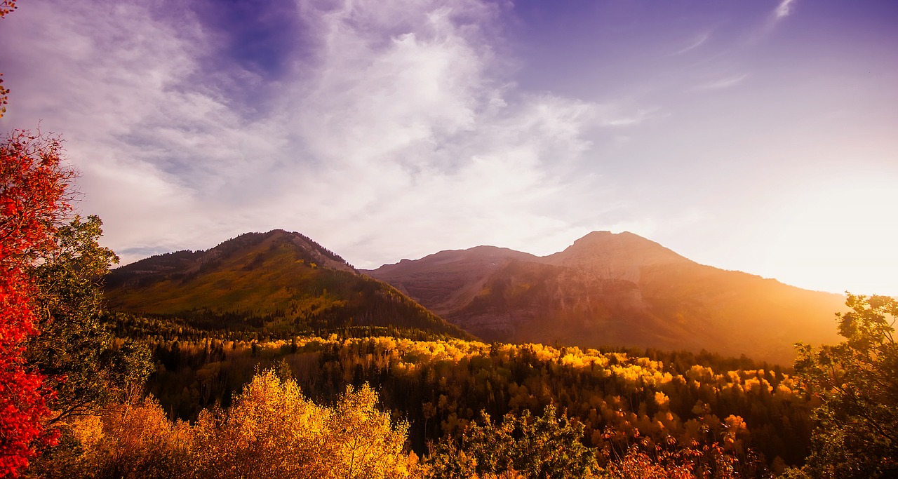 utah panorama autumn free photo