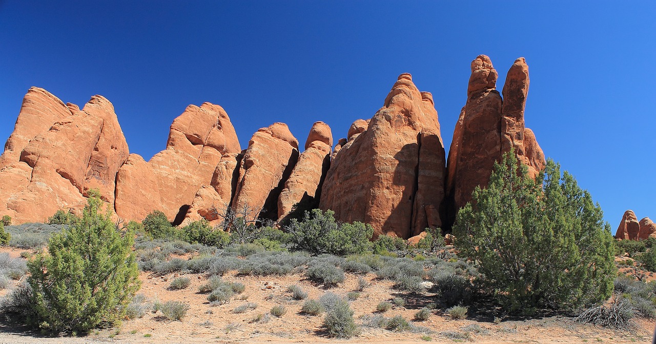 utah arches national free photo