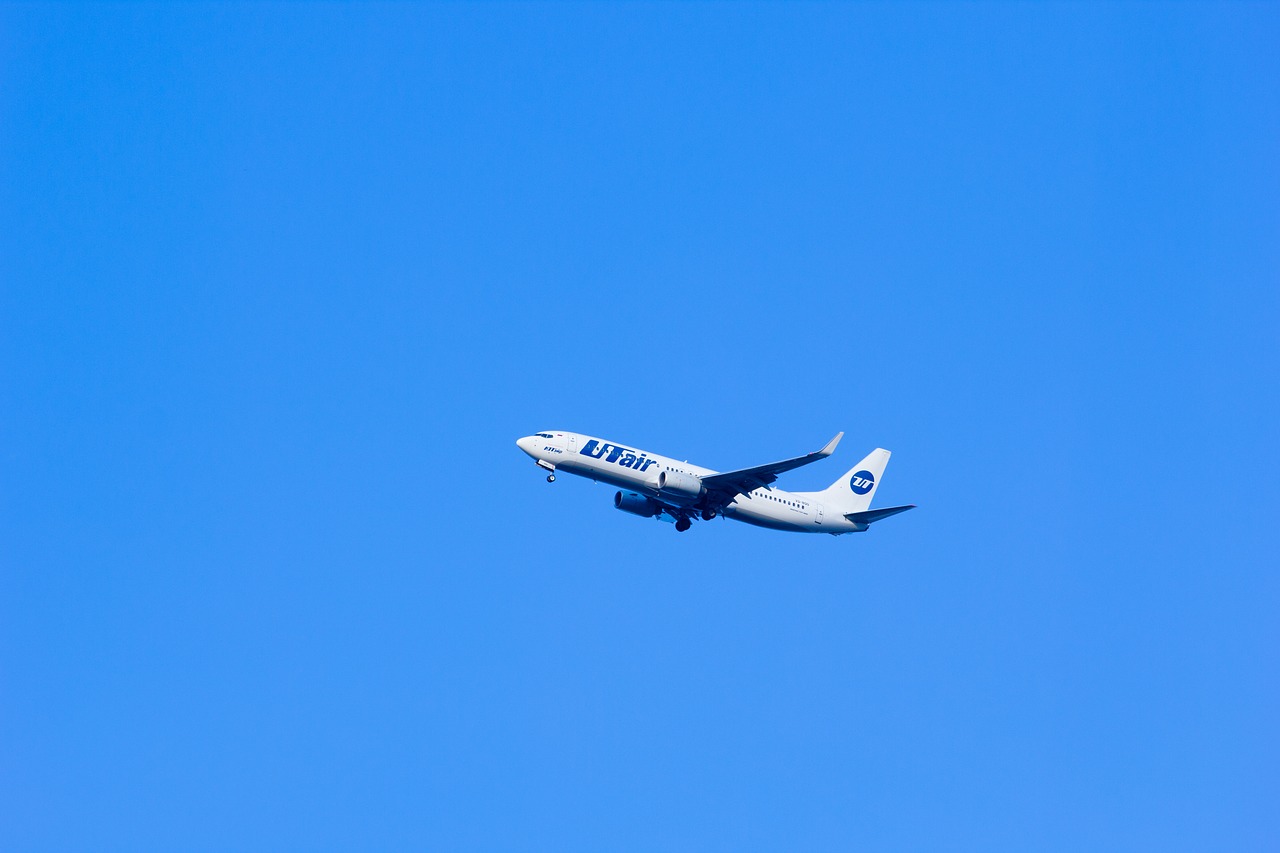 utair aviation utair plane free photo