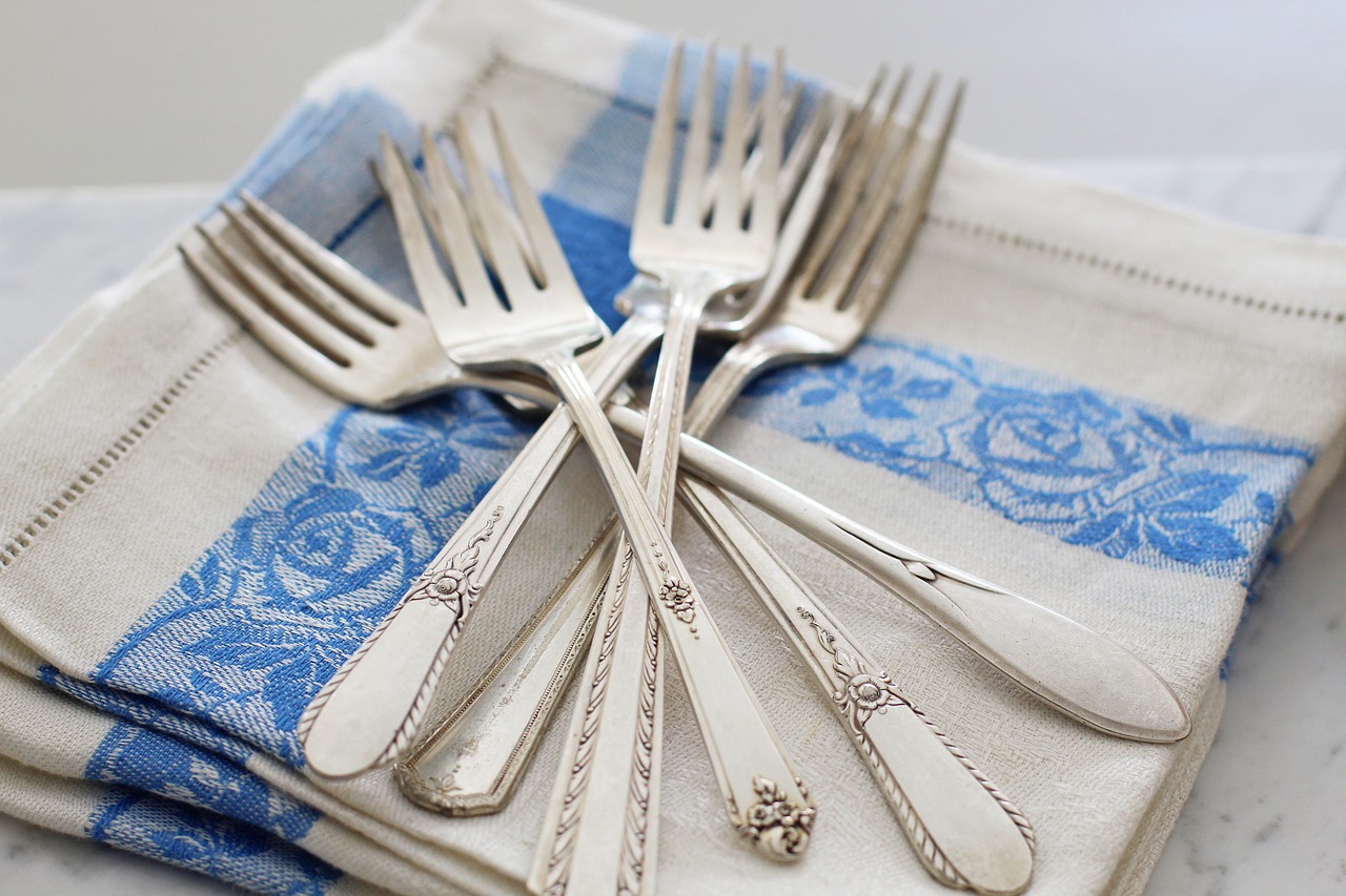utensils  silverware  forks free photo