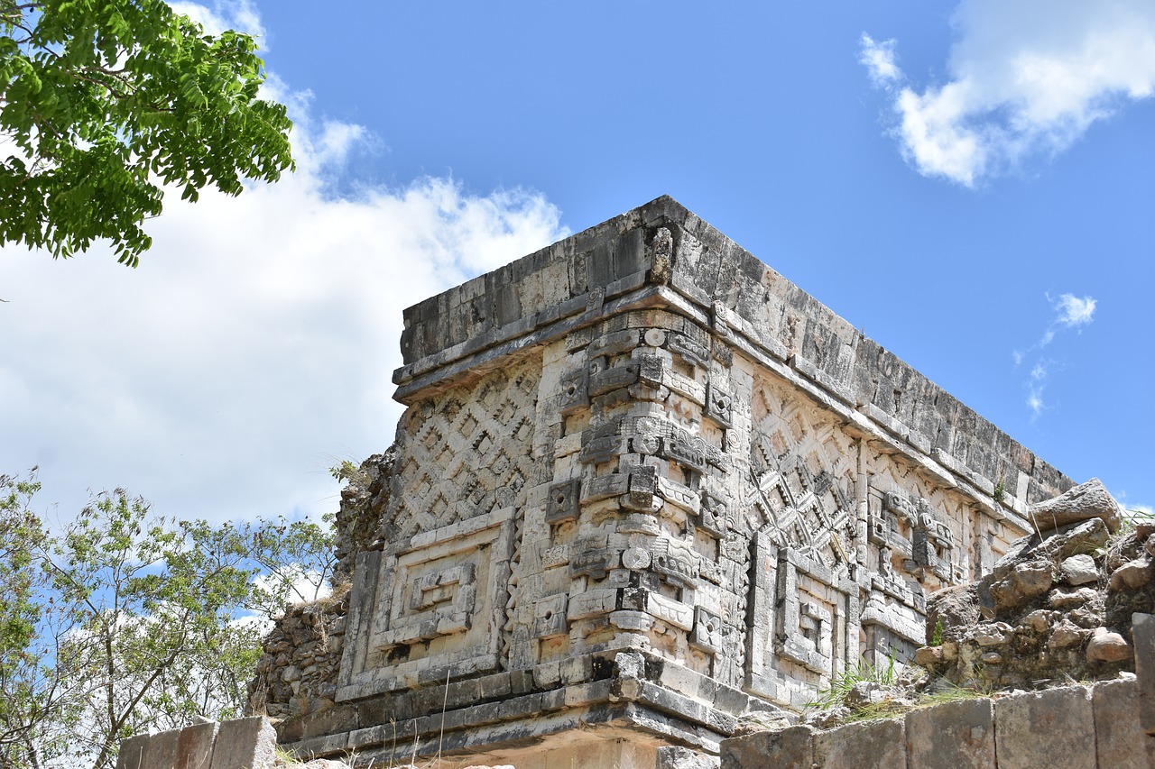 uxmal  mayan ruins  yucatan free photo
