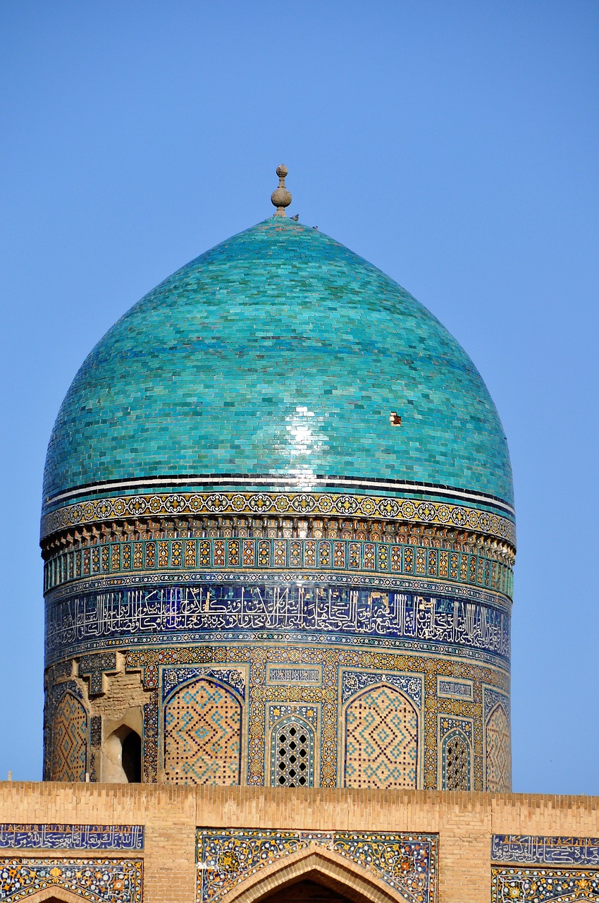 uzbekistan central asia dome free photo