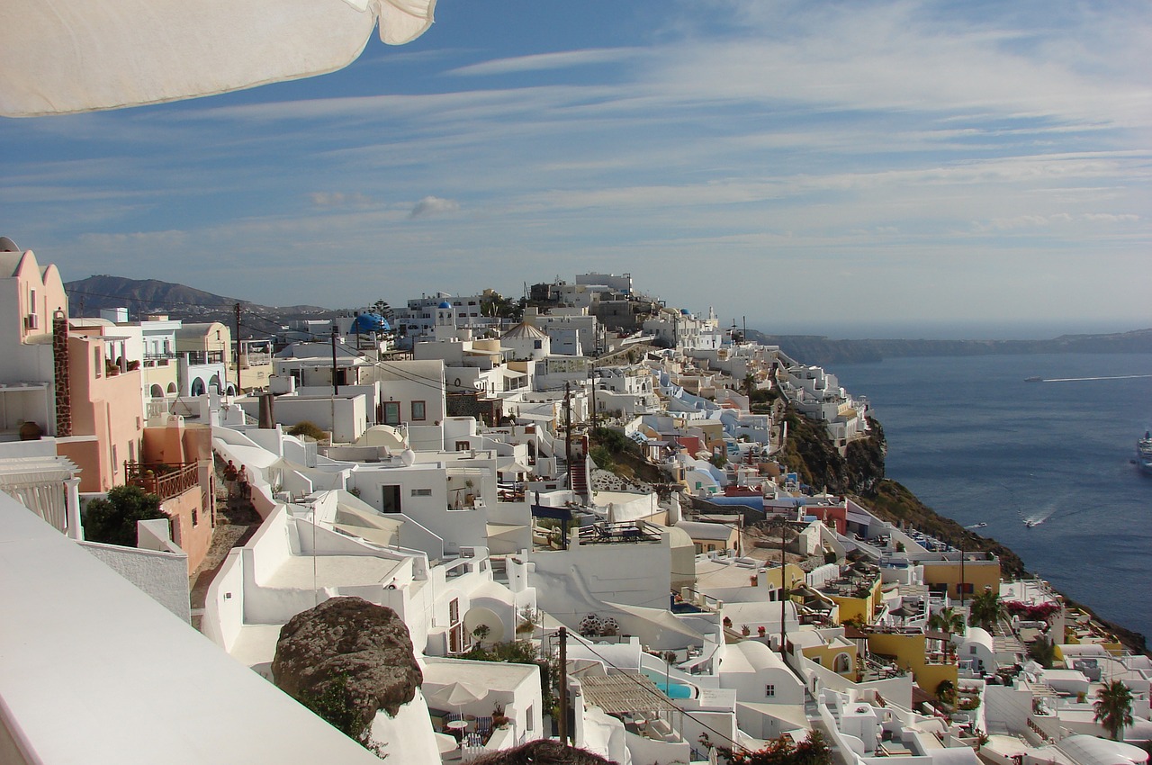 vacation greek island free photo
