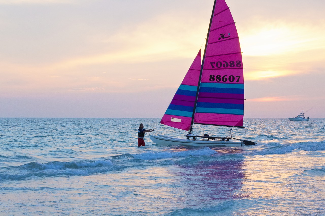 vacation travel sail boat free photo