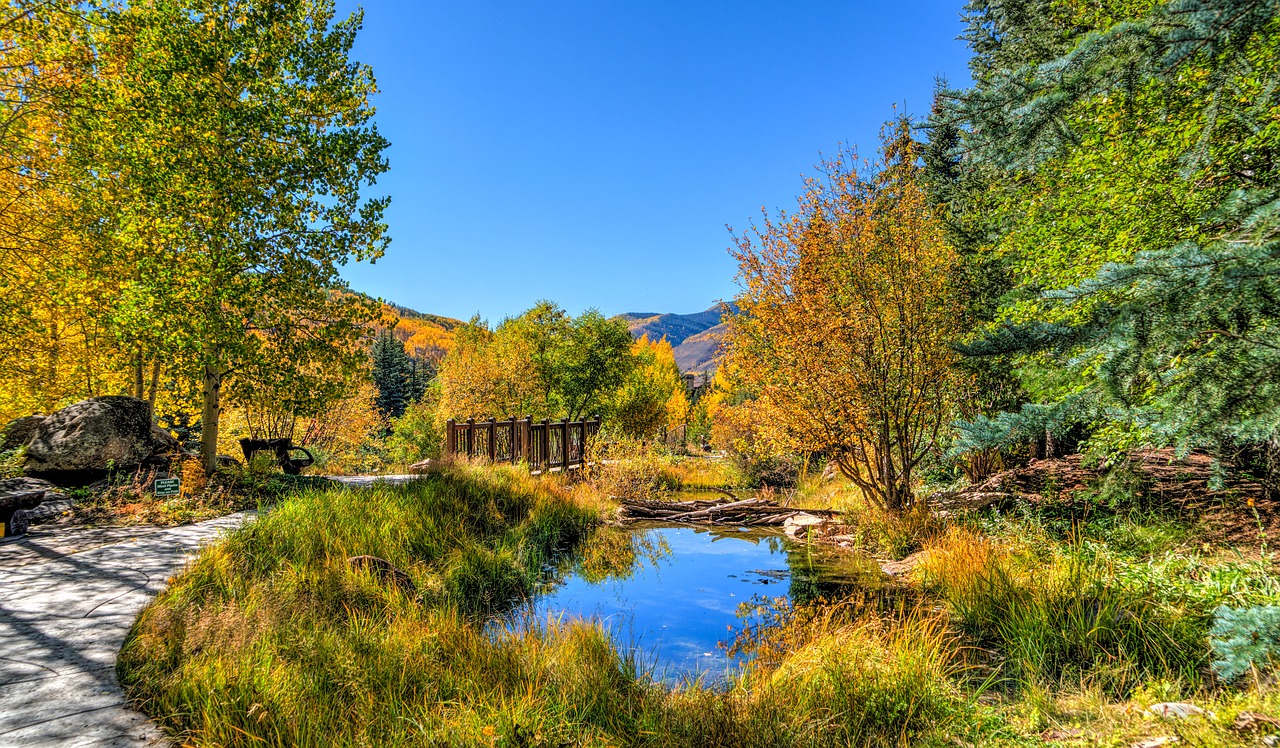 vail colorado pond free photo