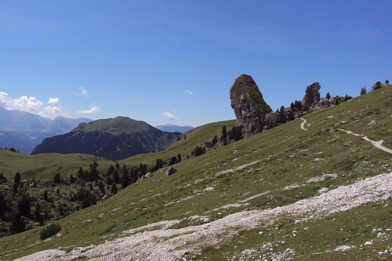 val gardena south tyrol alps free photo