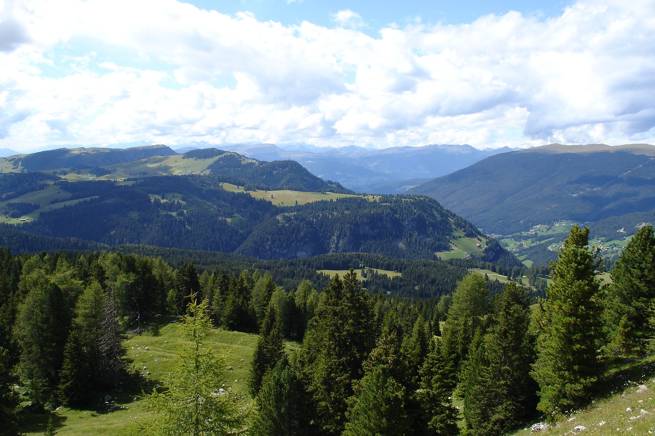 val gardena south tyrol alps free photo