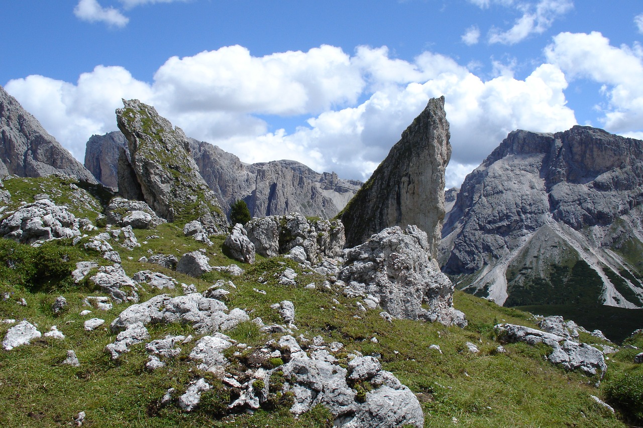val gardena south tyrol alps free photo