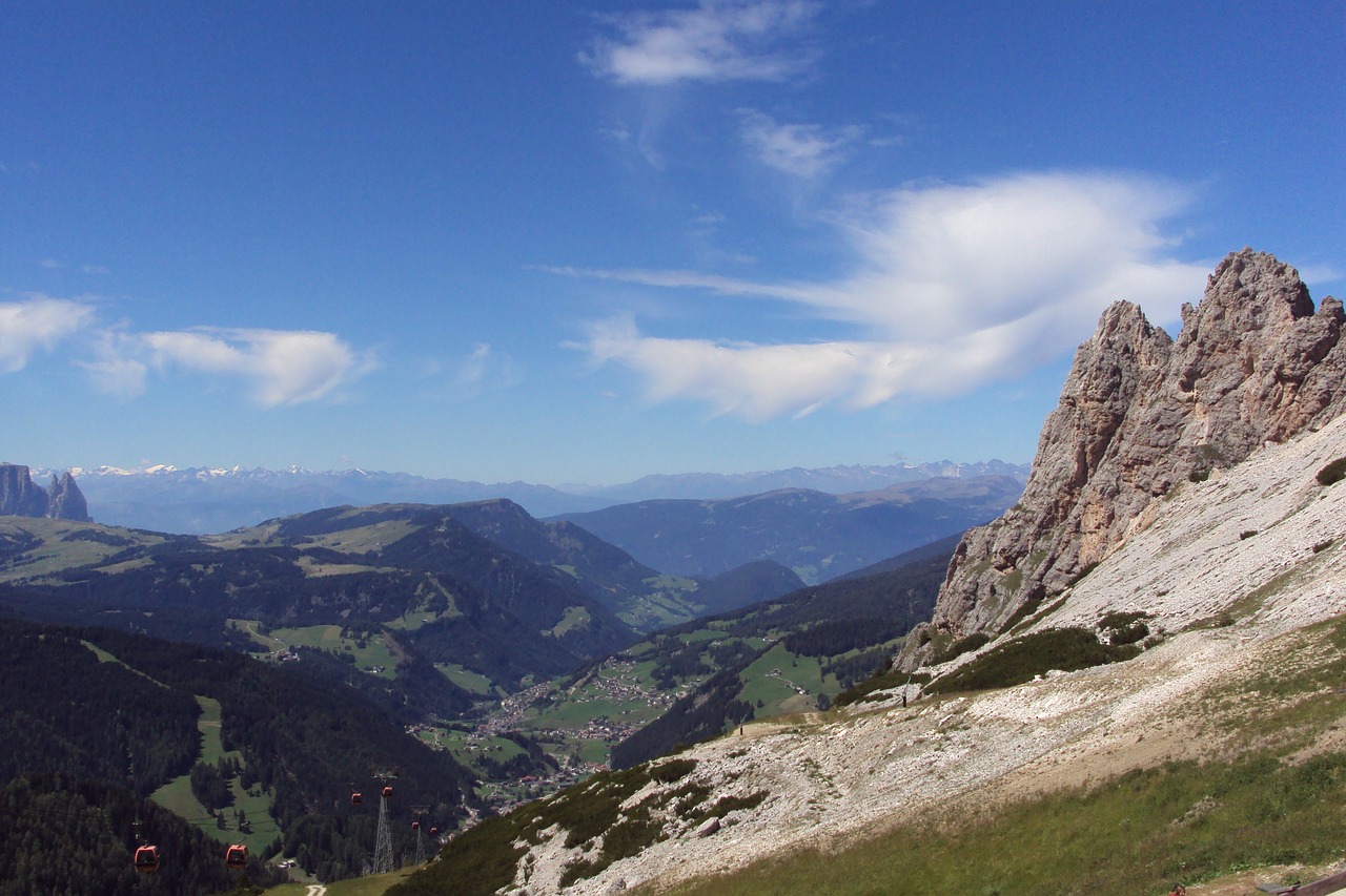 val gardena south tyrol alps free photo