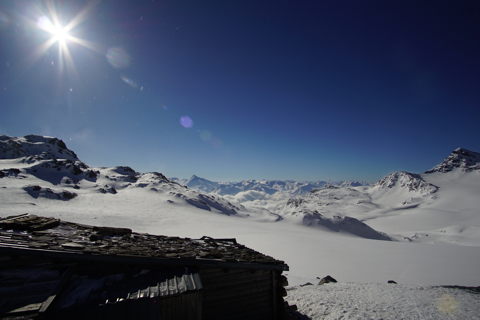 val thorens highest lift alps free photo