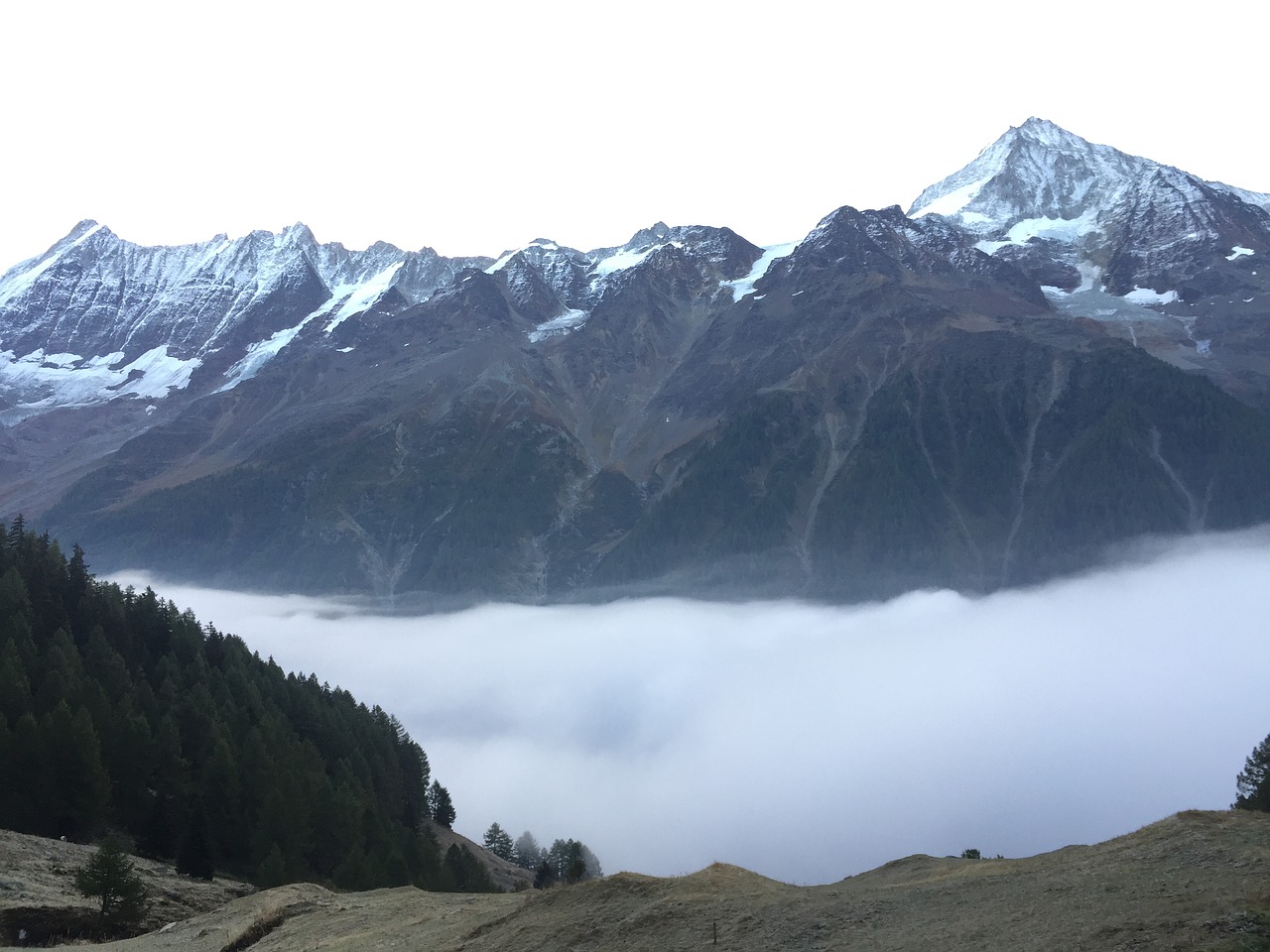 valais mountains alpine free photo