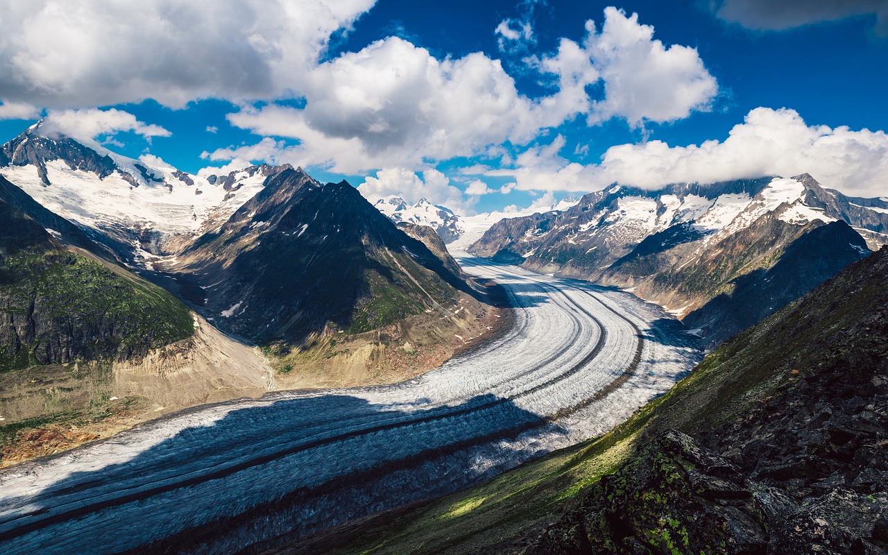 valais  alpine  mountains free photo