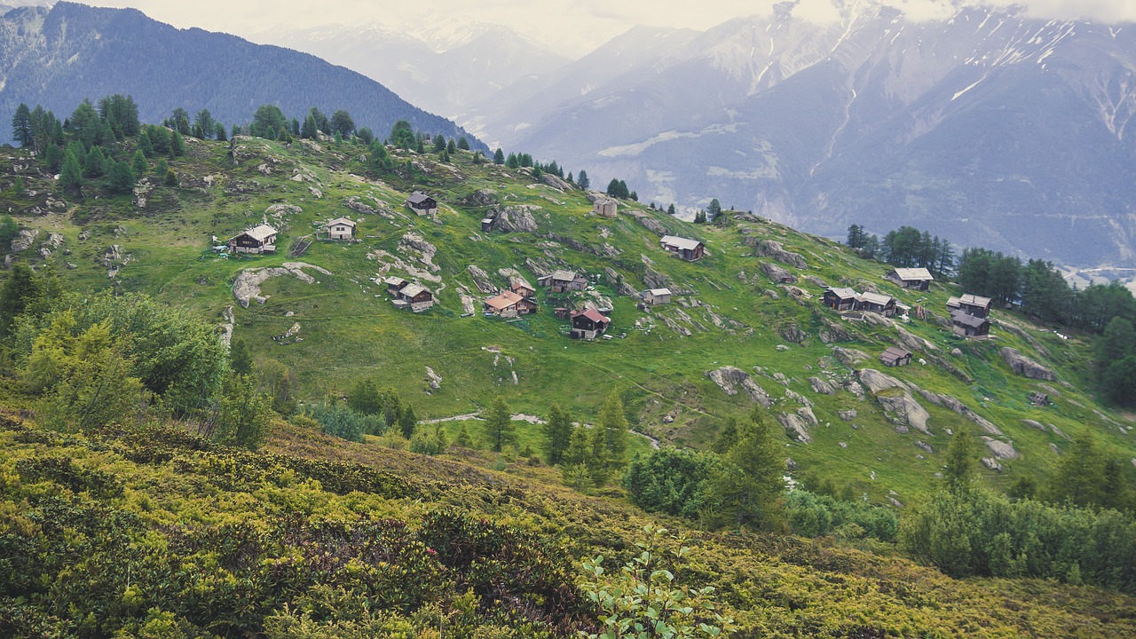 valais  switzerland  mountains free photo