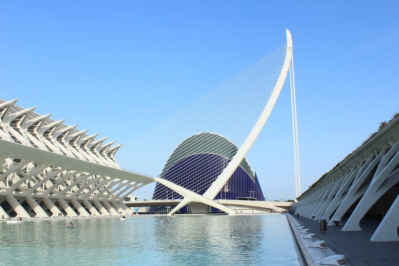 valencia city of the arts architecture free photo